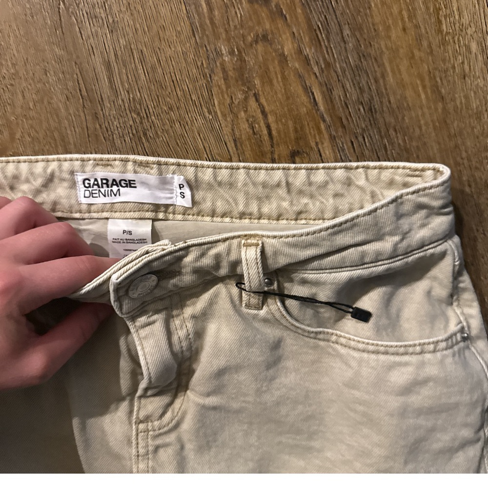 SOLD. Brand new with tags mini denim skirt